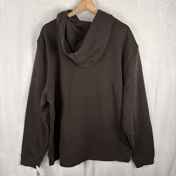 Cleveland Browns NFL Team Pullover Hoodie Embroidered Brown Size 2XL NWT - Picture 5 of 6